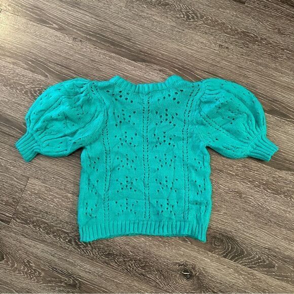 For Love And Lemons Brooke Pointelle Sweater - Picture 9 of 9